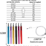 CUERDAS PARA SALTOS RAPIDOS PRO