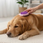 cepillo para mascotas 2 en 1