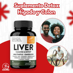 SUPLEMENTO DETOX HÍGADO Y COLON
