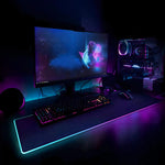 Mouse Pad Rgb Iluminado Gaming