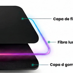 Mouse Pad Rgb Iluminado Gaming