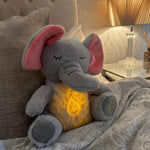 ELEFANTE CON RESPIRACION, LUZ Y SONIDO