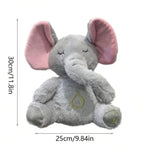 ELEFANTE CON RESPIRACION, LUZ Y SONIDO