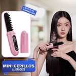 Mini Cepillo Alisador Rizador Electrico