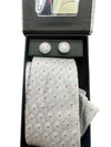 SET CORBATA + MANCUERNAS+ PAÑUELO 11