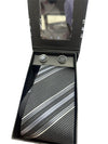 SET CORBATA + MANCUERNAS+ PAÑUELO 15